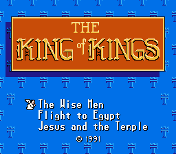 King of Kings: The Early Years title screenshot